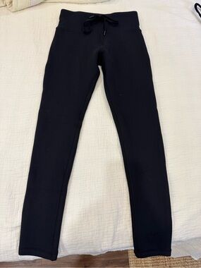 Born Primitive Black Thermal Leggings with Drawstring Waist